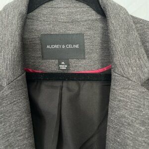 Audrey & Celine Gray Blazer